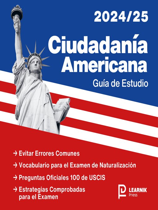 Title details for Ciudadanía Americana 2024-2025 by Learnik Press - Available